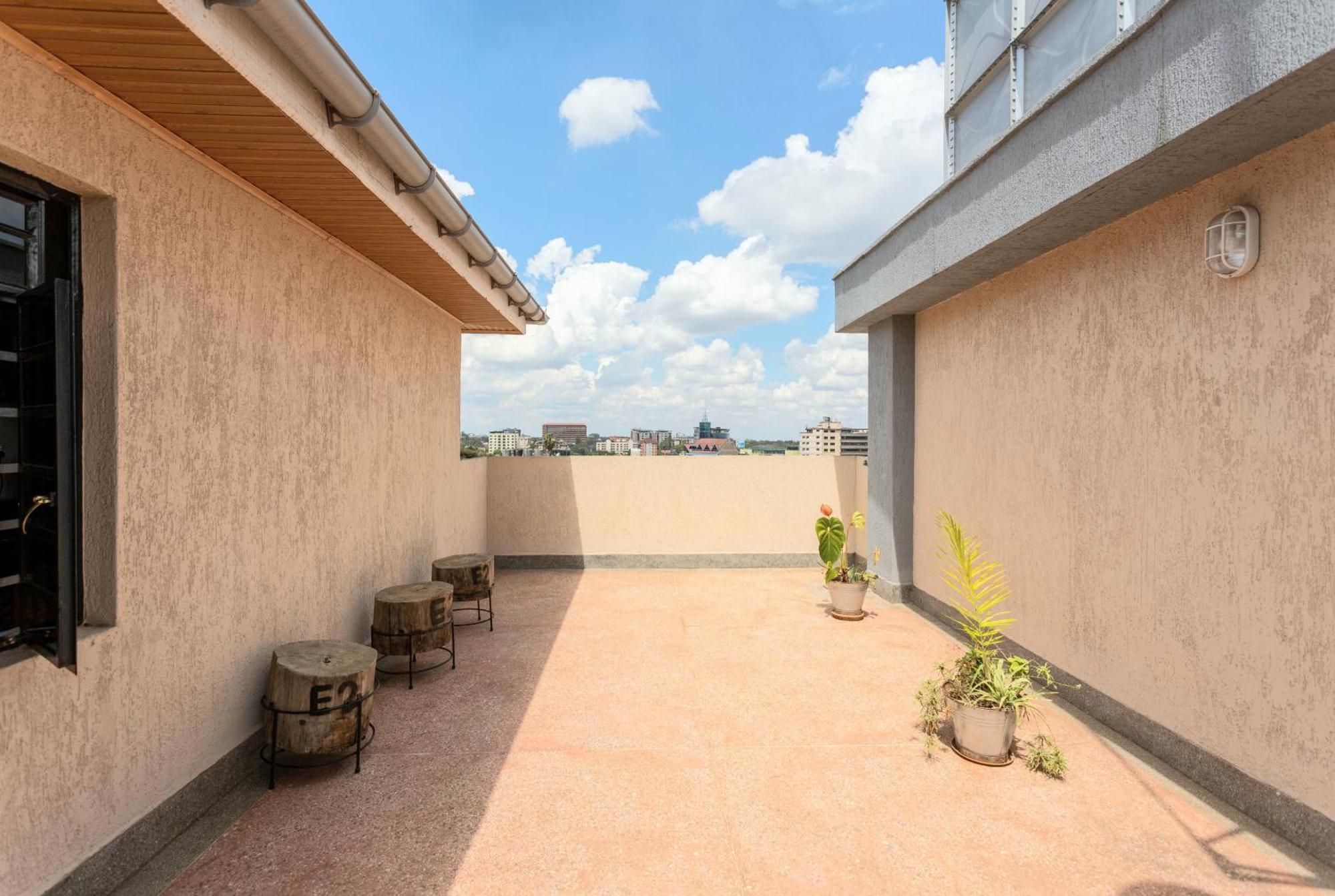 Penthouse Rooftop Studio With King Bed Nairobi Exteriér fotografie